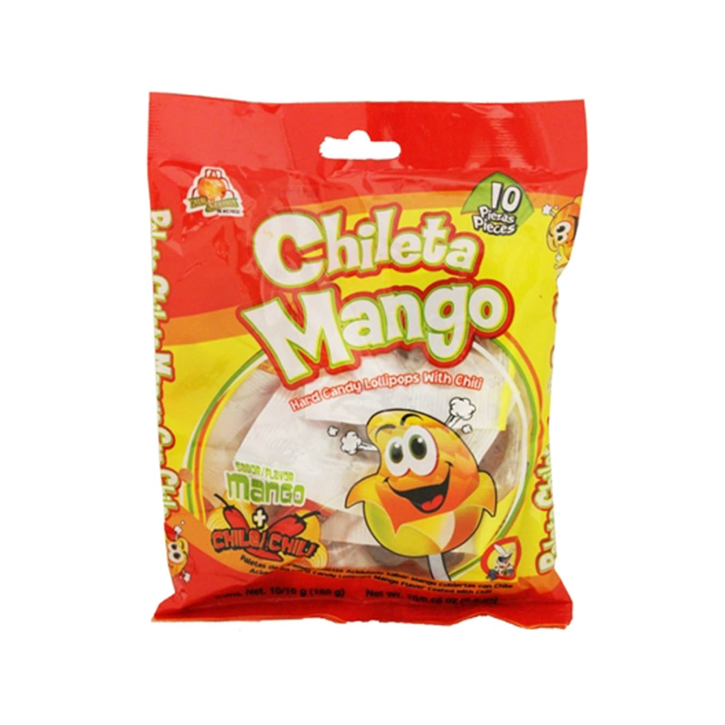 El Azteca Chileta Mango Paletas - Bag 40 Count image 0