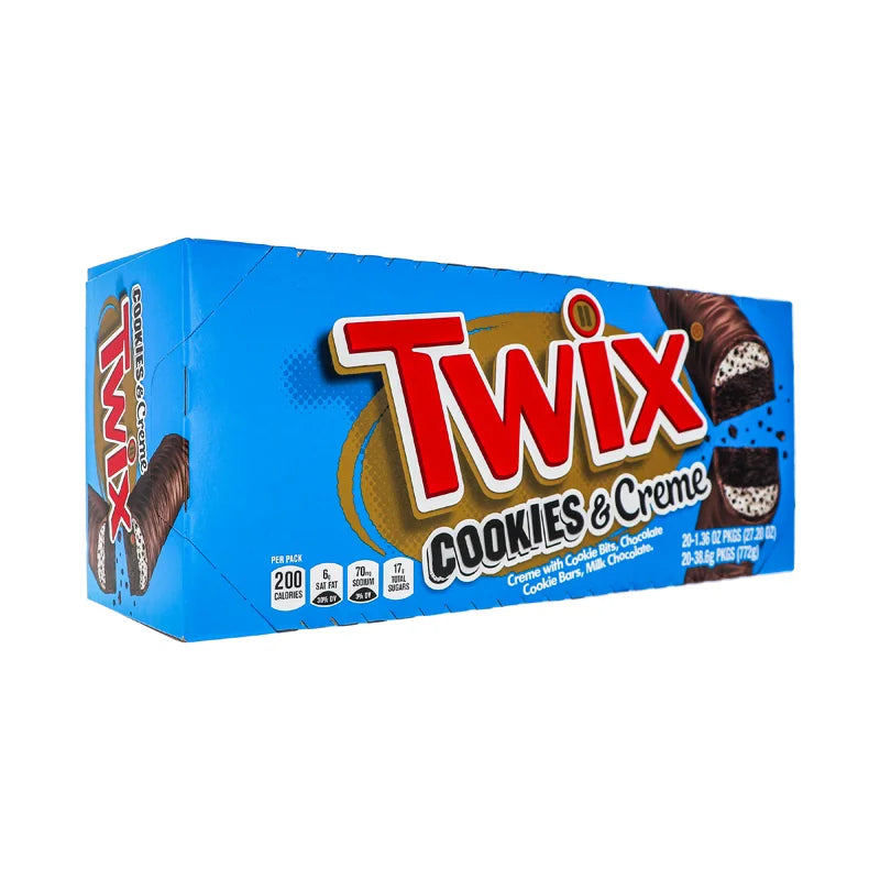 TWIX Cookies & Creme Chocolate Candy Bar 20 Count - 1.36 oz image 1