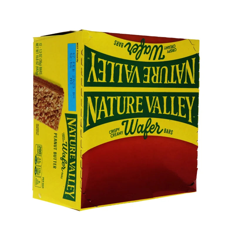 Nature Valley Crispy Creamy Wafer Bars Peanut Butter 12 Count -1.3 oz image 1