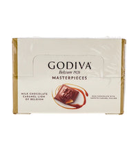 Godiva Masterpieces, Milk Chocolate Caramel Lions of Belgium (Count 12) image 0