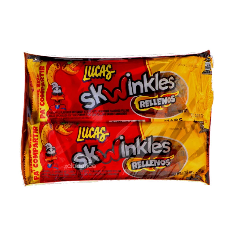 Lucas Skwinkle King - Size Relleno Pineapple Hot 6 Count - 2.12 oz image 0