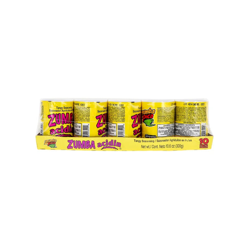 Zumba Acidin Spicy Chili Mix 10 Count - 1.06 oz image 0