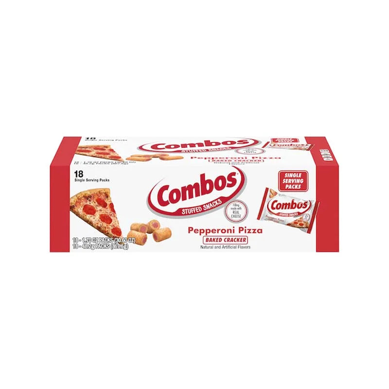 Combos Pepperoni Pizza Cracker 18 Count - 1.7 oz image 0