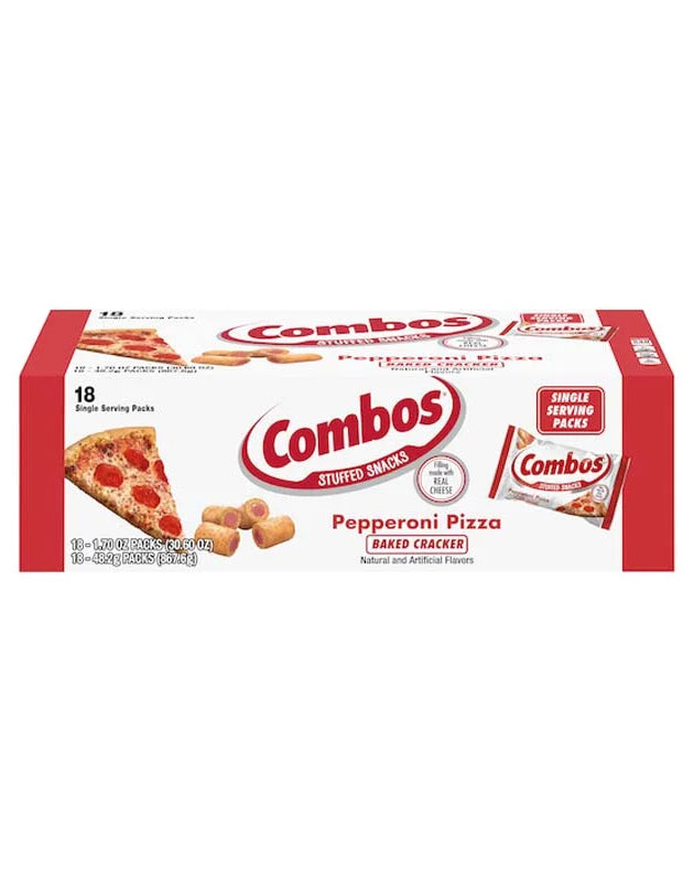 Combos Pepperoni Pizza Cracker 18 Count - 1.7 oz image 0
