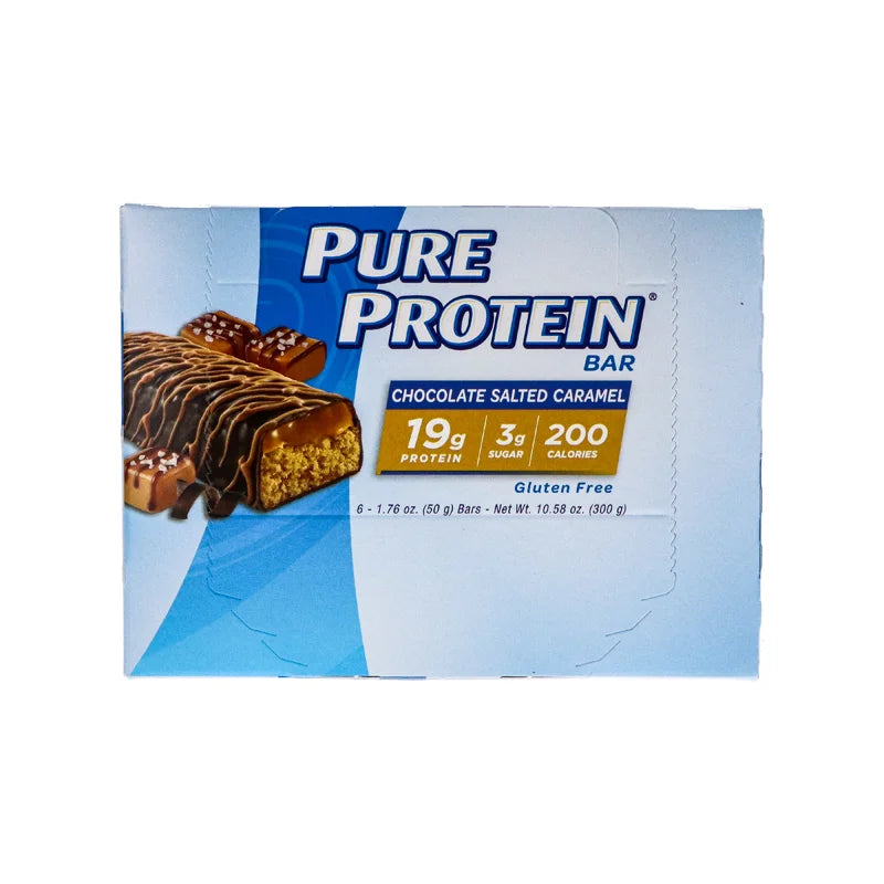 Pure Protein Chocolate Salted Caramel Bar 6 Count - 1.76 oz image 0
