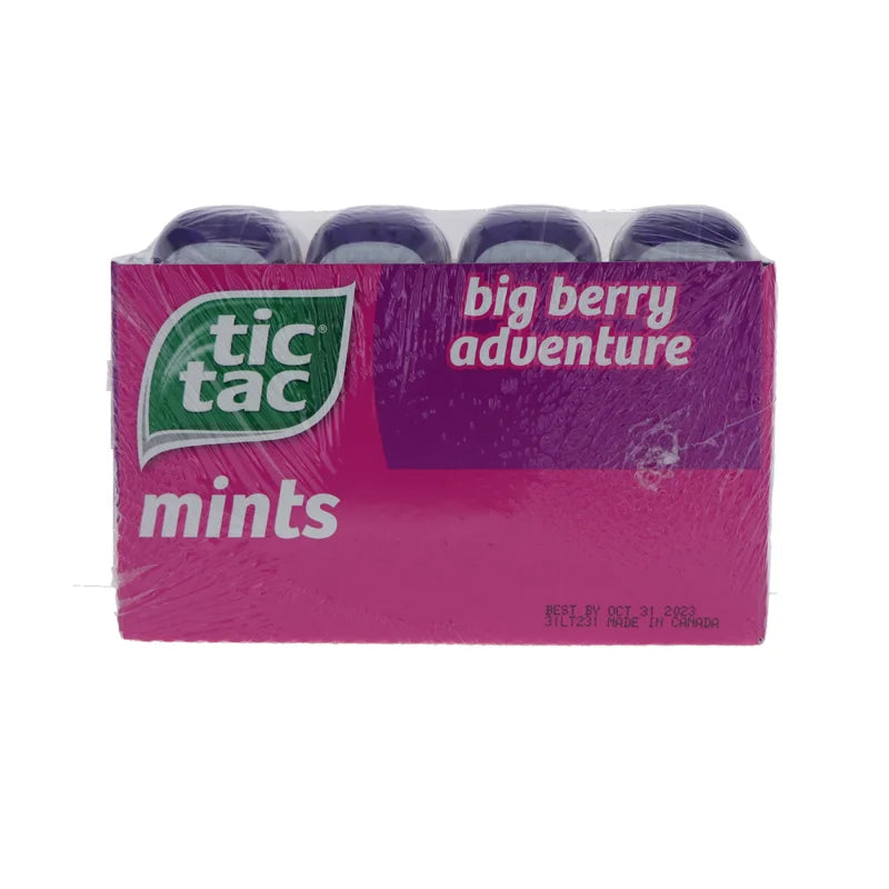 Tic Tac Big Pack Big Berry Adventure 8 Count - 2.83 oz image 0