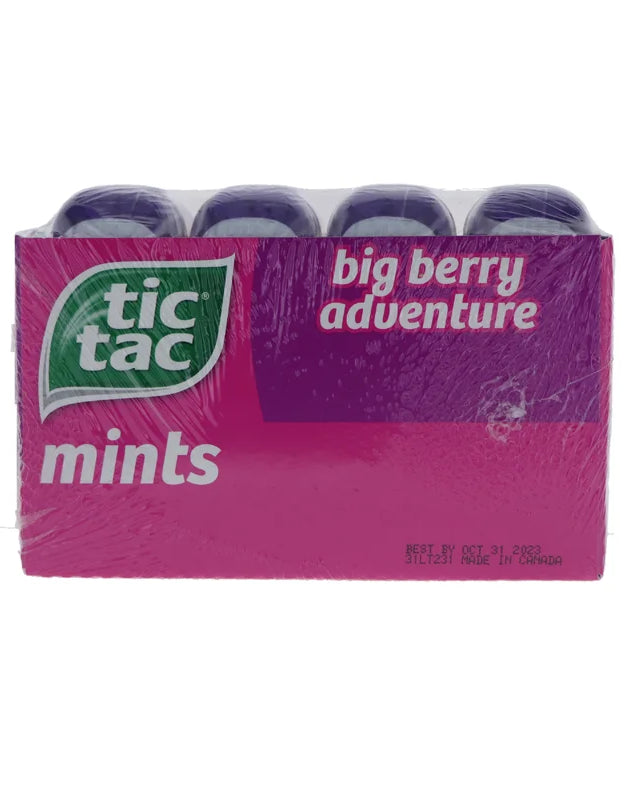 Tic Tac Big Pack Big Berry Adventure 8 Count - 2.83 oz image 0