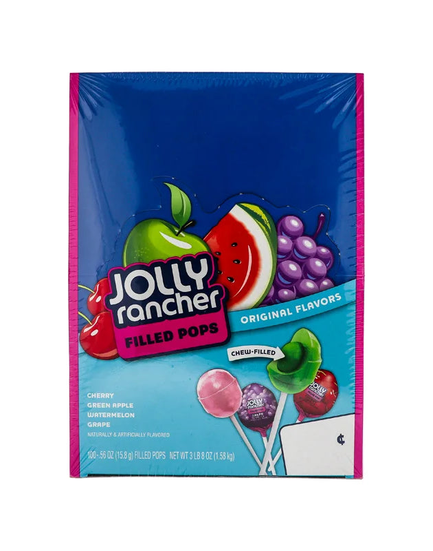 JOLLY RANCHER Fruit Chew Filled Lollipops (100 Count) image 0