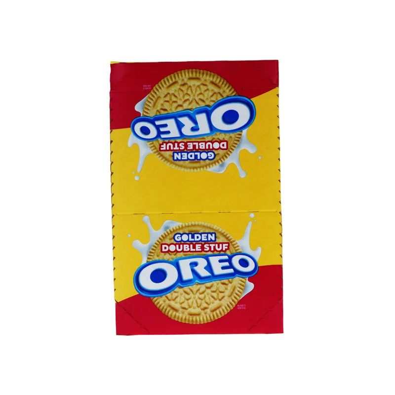 Nabisco King Size Golden Oreo Double Stuff Sandwich Cookies 10 Count image 0