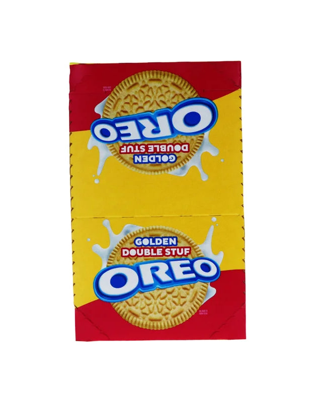 Nabisco King Size Golden Oreo Double Stuff Sandwich Cookies 10 Count image 0