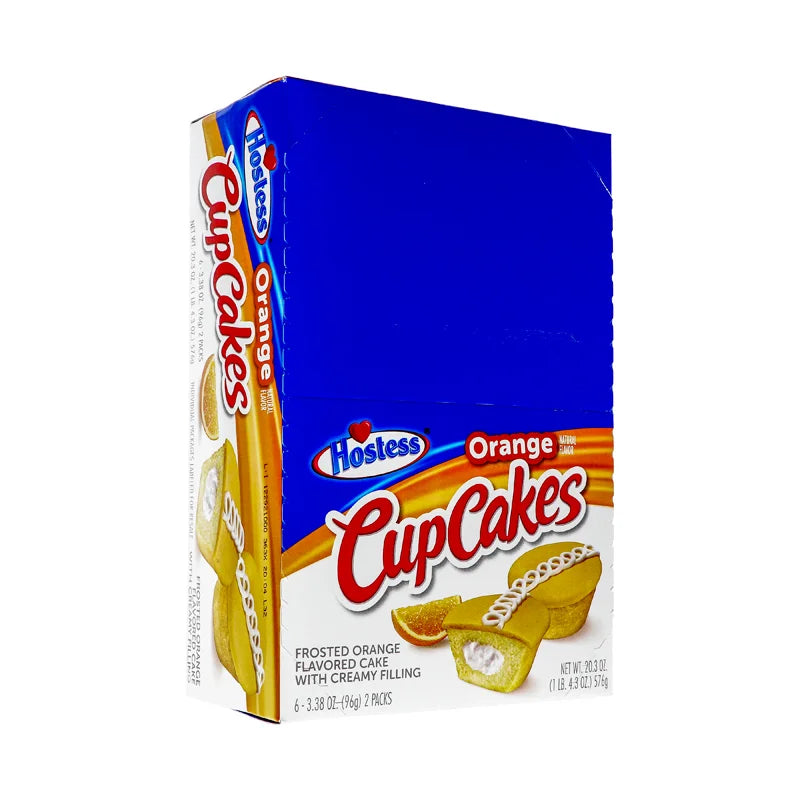 Hostess Cupcake Orange 6 Count - 3.38 oz image 0