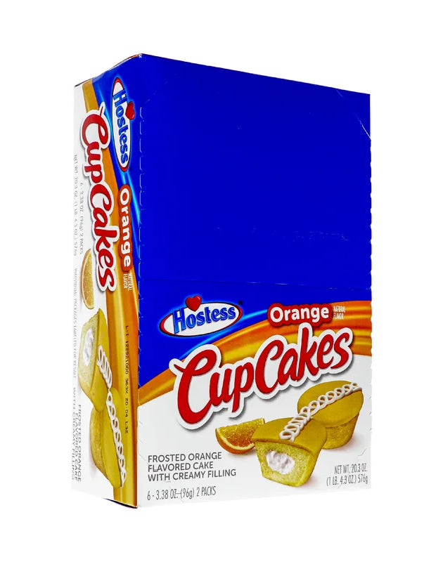 Hostess Cupcake Orange 6 Count - 3.38 oz image 0