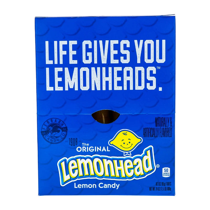 Lemonhead Lemon Candy 8 Count - 3 oz image 0