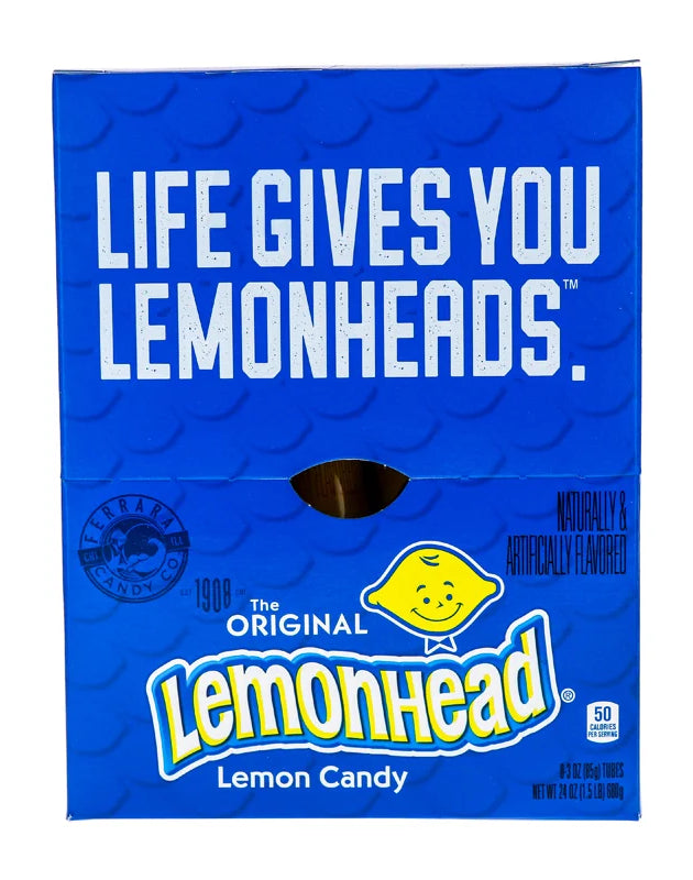 Lemonhead Lemon Candy 8 Count - 3 oz image 0