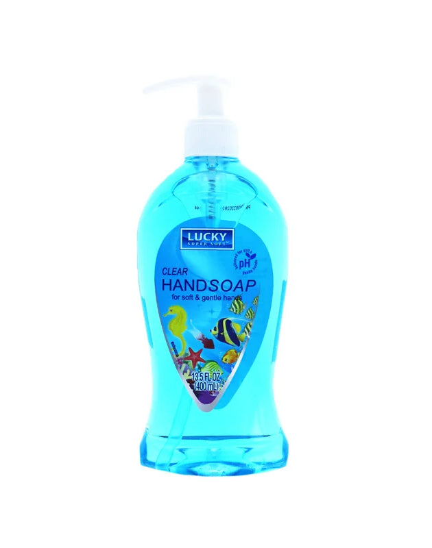 Lucky Super Soft Liquid Hand Soap - Clear 13.5 oz image 0