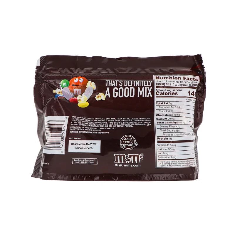 M&M's Milk Chocolate Candies - Sharing Size - (1 Count) - 10.7 oz Bag image 1