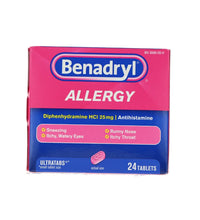 Benadryl Allergy Relief Tablets 24 Count image 0