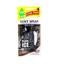 Little Trees Vent Wrap Air Freshener Black Ice (Pack of 1) - 4 Count image 0