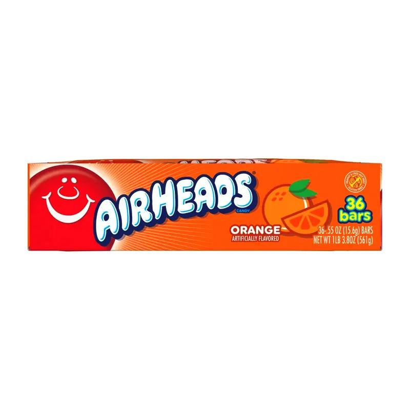 Airheads Changemaker Orange Candy 36 Count - 0.55 oz image 1