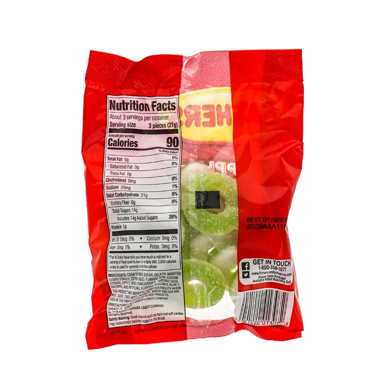 Sathers 2/$2 Apple Ring 12 Count - 3.75 oz image 1