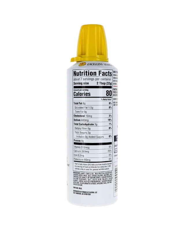 Kraft Easy Cheese, Cheddar - 8 oz image 0