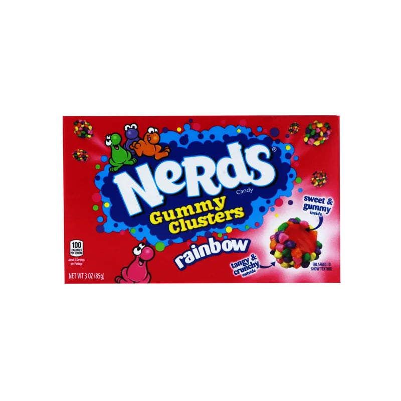 Nerds Gummy Clusters Rainbow - 3 oz image 0
