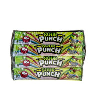 Sour Punch Straws Standard Grape Chewy Candy 24 Count - 2 oz image 0