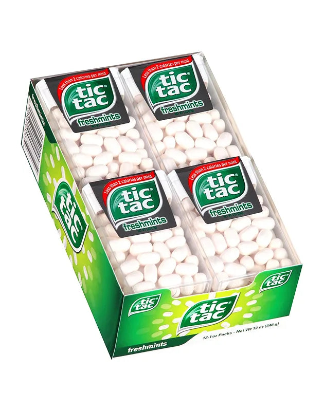 Tic Tac Freshmints Big Pack 12 Count - 1 oz image 0