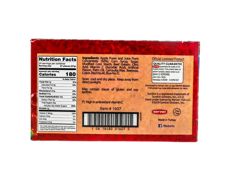 Sunkist Gummy Berry Blast 24 Count - 2 oz image 2