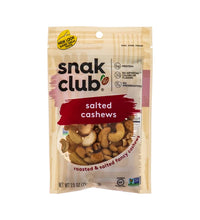 Snak Club Salted Cashew Peg (Pack of 6) - 2.5 oz image 0