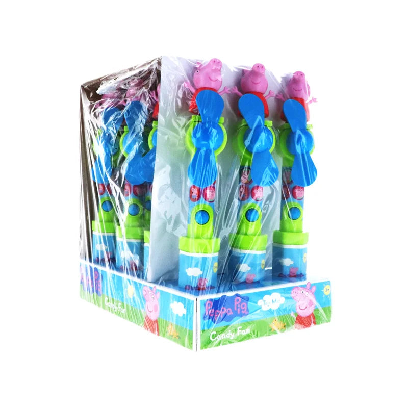 CandyRific Peppa Pig Character Fan 12 Count - 0.35 oz image 1