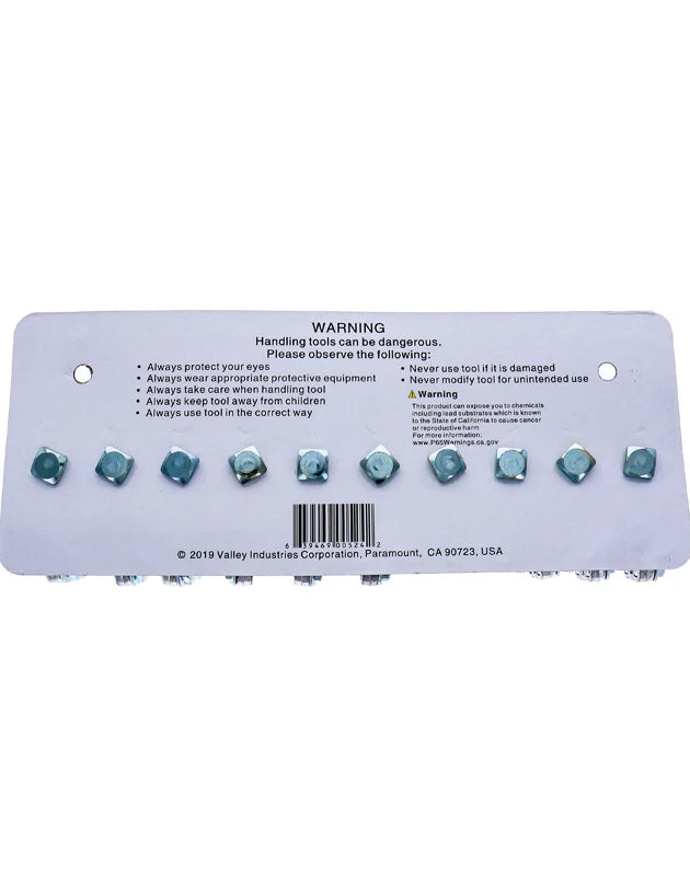 Battery Terminal Set Top Side - Carded 10 Count image 0