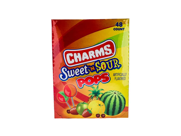 Charms Sweet & Sour Pops 48 Count image 0