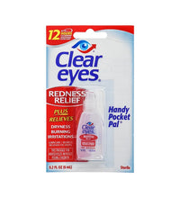 Clear Eyes Redness Relief Eye Drops - Hand Pocket Pal 1 Count - 0.2 oz image 0