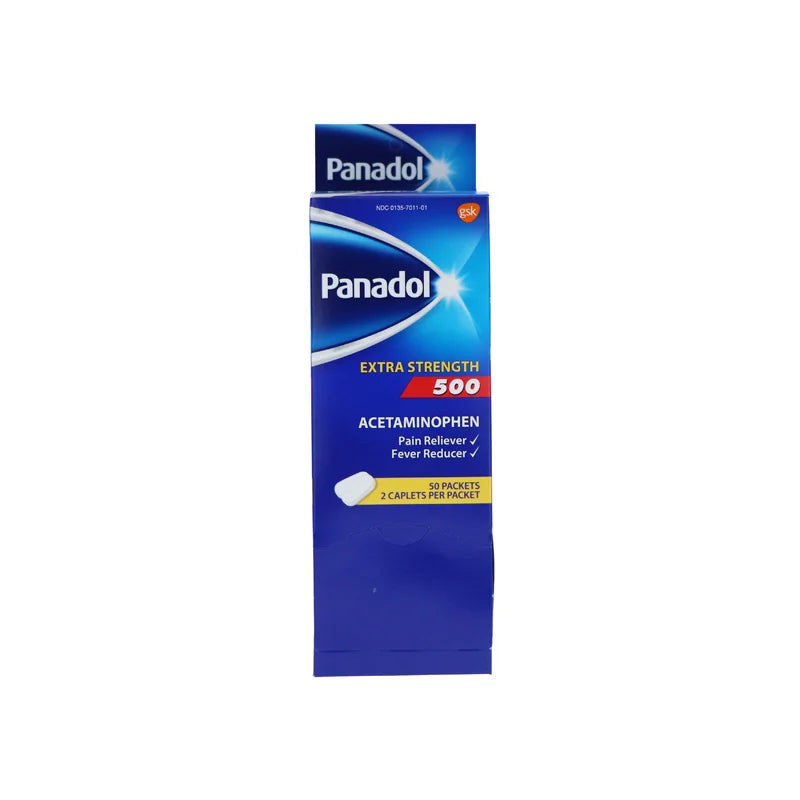 Panadol Extra Strength 500 mg 50 x 2 Tabs image 0