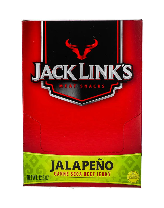 Jack Link's Beef Jerky Jalapeno - Bag 10 Count - 1.25 oz image 0