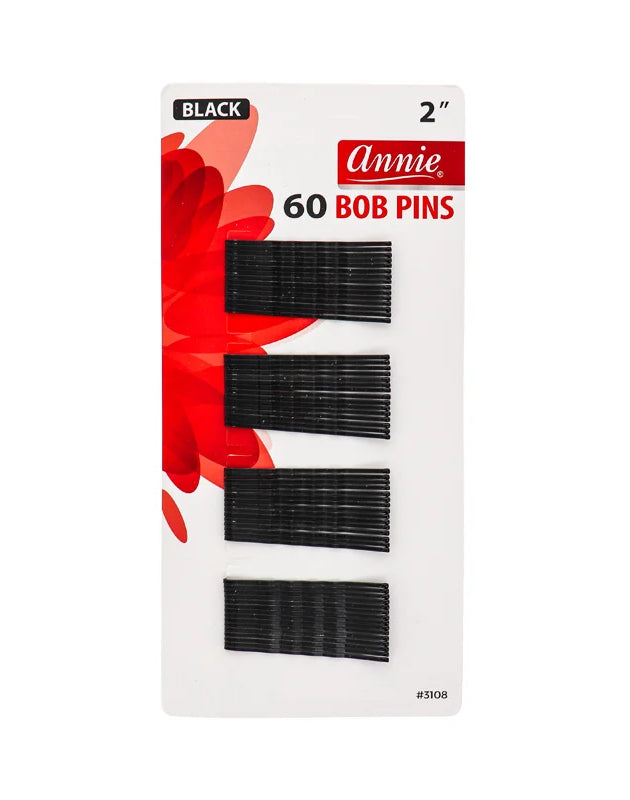 Black Bobby Pins 12 Count - (Pack of - 60) image 0