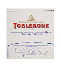 Toblerone White Chocolate XL Bar (20 Count) - 3.52 oz image 0