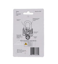 Padlock 50mm Laminated Each image 1