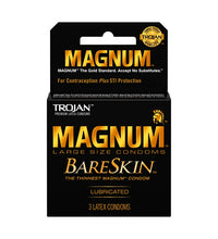 Trojan Magnum Bareskin Lubricated Condoms 6 Count - 3 pk image 0