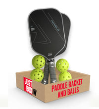 JUST BOX IN Pickleball Paddles Set of 2, Pickleball Set with 4 Pickleball Balls image 0