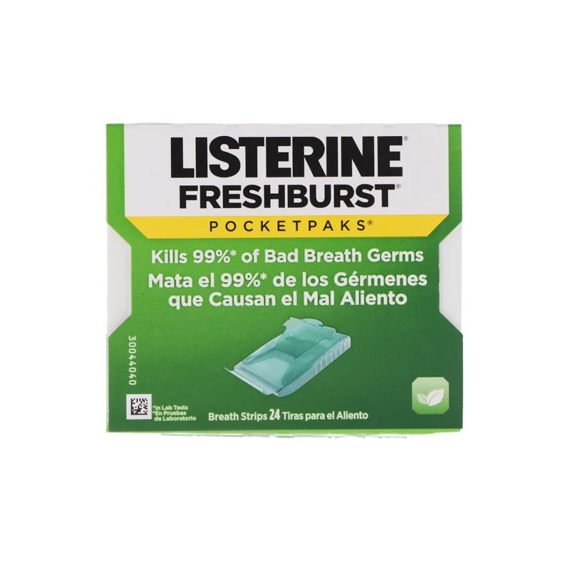 Listerine Fresh Burst pocketpaks breath strips12 Count - 24 Strips image 0