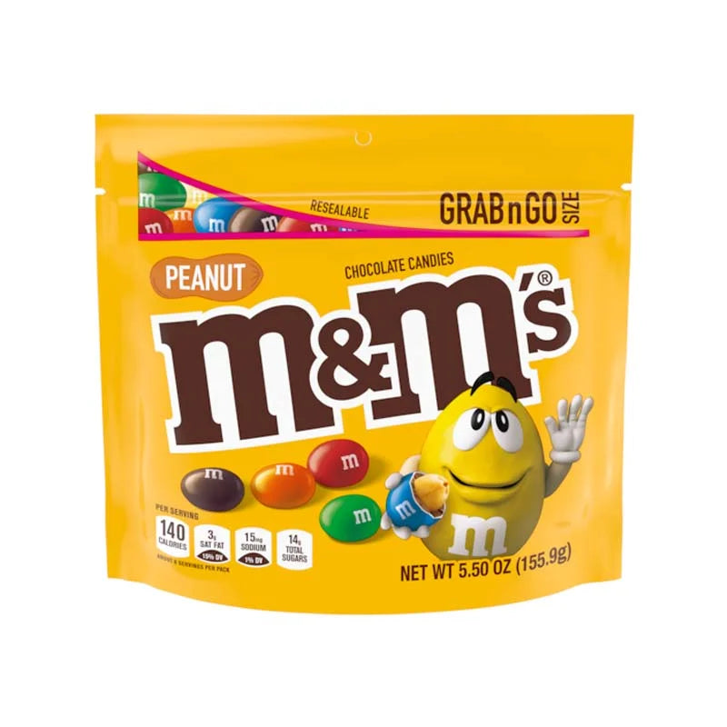M&M's Peanut Chocolate Candy 12 Count - 5.5 oz image 0