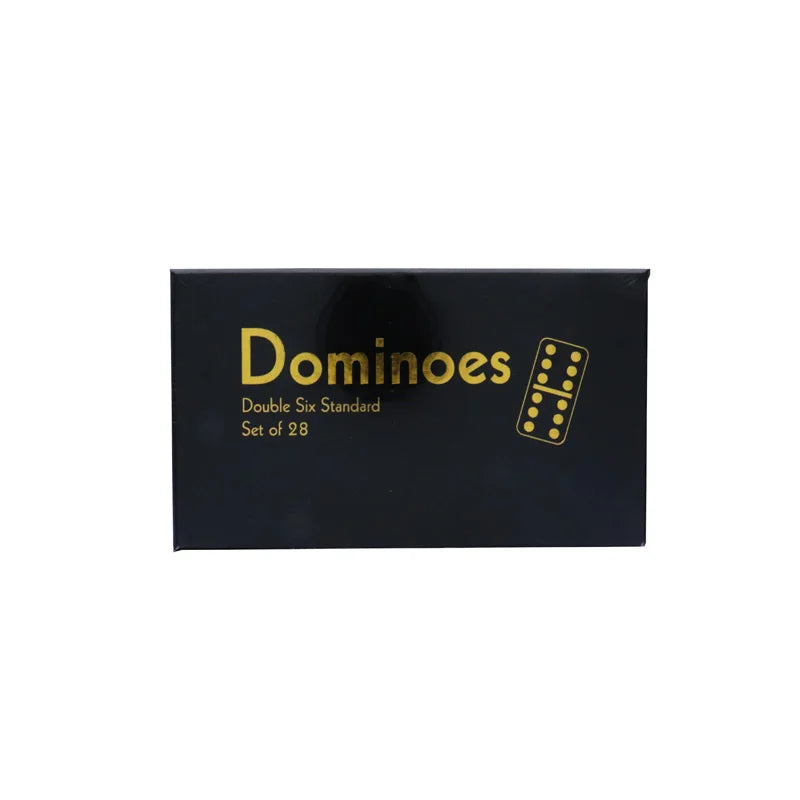 Dominoes Double Six Standard Set of 28 White - 1 Count Only image 0