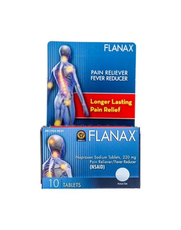 Flanax Pain Relief Tablets 10 Count image 0