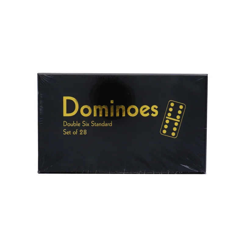 Dominoes Double Six Game Standard Set Black - 1 Count Only image 0