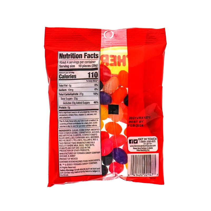 Sathers 2/$2 Jelly Beans Candy 12 Count - 4.25 oz image 1