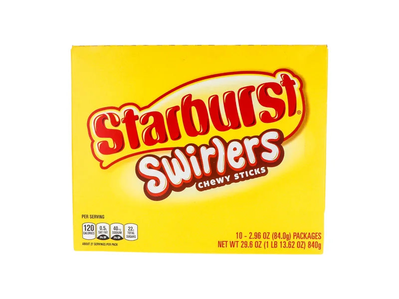 Starburst Swirlers King Size 10 Count - 2.96 oz image 0