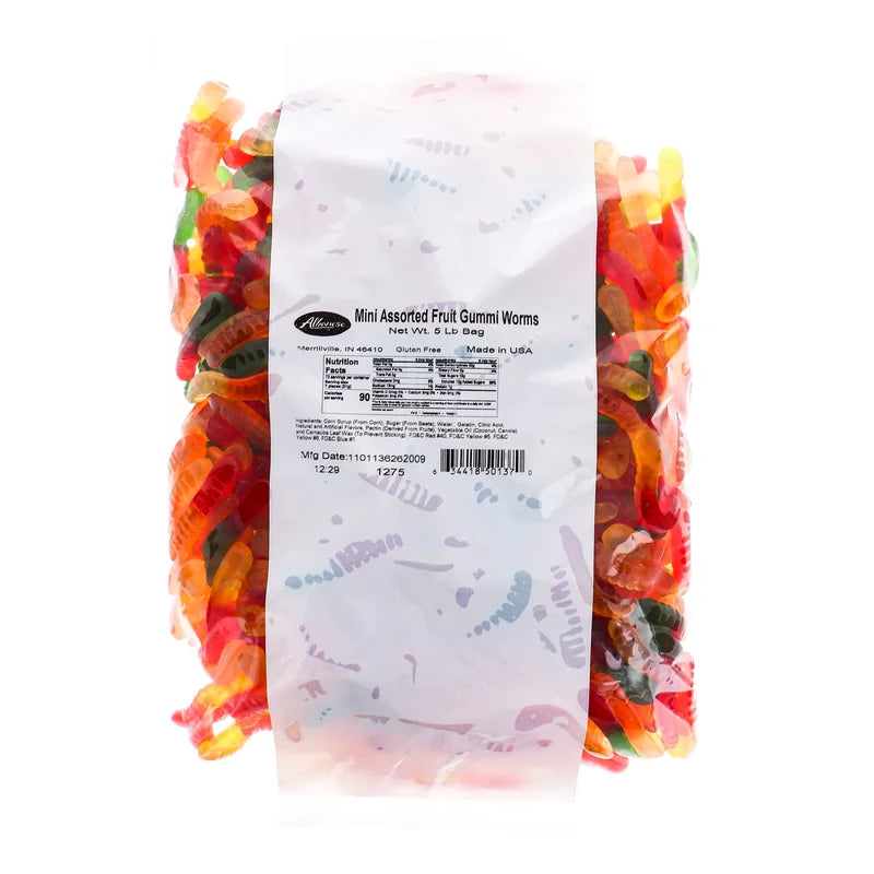 Albanese Mini Wild Fruit Worm - Bulk 5 Lbs image 0
