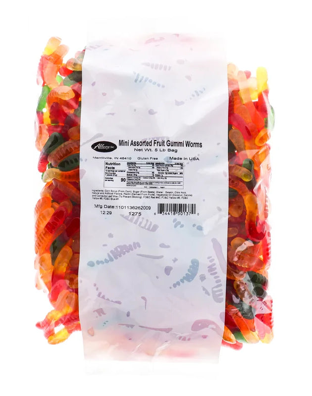 Albanese Mini Wild Fruit Worm - Bulk 5 Lbs image 0